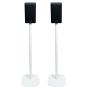 White Vebos floor stand with Canton Smart Soundbox 3