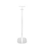 White Vebos floor stand for Google Nest Audio