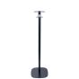 Black Vebos floor stand for Google Nest Audio