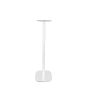 White Vebos floor stand for Harman Kardon Omni 20 detail view
