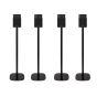 Vebos speaker stand Hisense HT Saturn black (4 pieces)