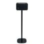 Black Vebos floor stand with JBL Authentics 200