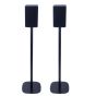 Set of two Vebos floor stands with LG DSP11RA black set