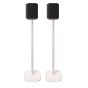 Set of two Vebos floor stands with LG Sound Suite M7 white set