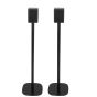 Set of two Vebos floor stands with LG SPK8 S black set