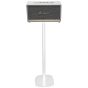 White Vebos floor stand with Marshall Stanmore