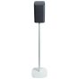 White Vebos floor stand with Philips Fidelio TAFS1