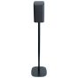 Black Vebos floor stand with Philips Fidelio TAFS1