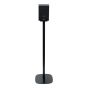 Black Vebos floor stand for Samsung HW-Q990F without speaker