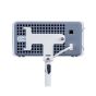White Vebos floor stand for Sonos Play 3 in rear view detail view