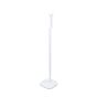 White Vebos floor stand for Sonos Play 3 without speaker