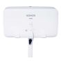 White Vebos floor stand for Sonos Five