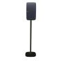 Vebos floor stand for Sonos Five black - vertical