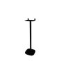 Vebos floor stand for Sonos Play 5 Gen 2 black - vertical
