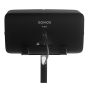 Black Vebos floor stand for Sonos Five