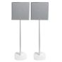 Set of two Vebos floor stands with Sony BRAVIA Theatre Quad white set