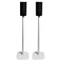 White Vebos speaker stand Sony bravia theatre system 6