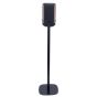 Black Vebos floor stand with Sony SRS-RA3000
