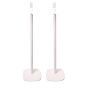 White Vebos speaker stand TCL Q85H set