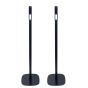 Black Vebos speaker stand Teufel Effekt 2 set