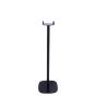 Black Vebos floor stand for Teufel Holist S
