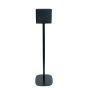 Black Vebos floor stand with Teufel One S