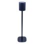 Black Vebos floor stand with Yamaha MusicCast 20