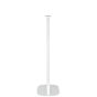 White Vebos floor stand for Amazon Echo 4th gen extra view