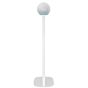 White Vebos floor stand with Loewe Klang MR1 black