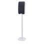 Vebos floor stand with Sonos Five white - vertical