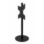 Vebos TV stand swivel black