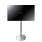 Stainless steel Vebos TV floor stand