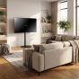 Vebos TV stand swivel black
