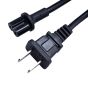 Vebos power cable with right-angled plug for Sonos Playbase black 9 inch/25 cm US plug