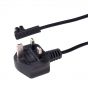 Power cable Sonos One black 8 inch/20 cm UK plug