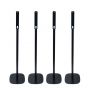 Vebos floor stand Sony HT-A9 black (4 pieces)