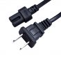 Power cable Sonos Playbar black 196 inch/5 m cable US plug