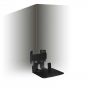Vebos corner wall mount Sonos Five black - vertical