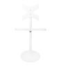 White Vebos TV floor stand for Bose SoundTouch 300 soundbar extra view