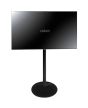 Black Vebos TV floor stand