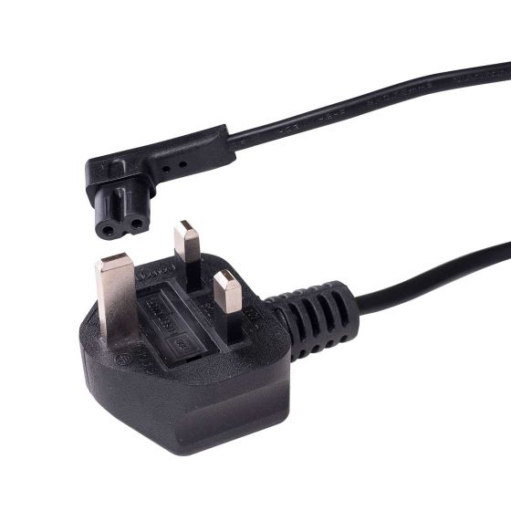 Power cable Sonos Play 1 black 8 inch/20 cm UK plug