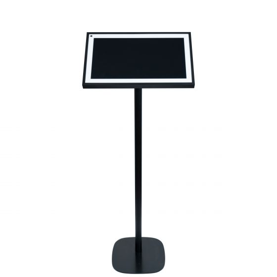 Vebos floor stand Amazon Echo Show 15 black XL (100cm)