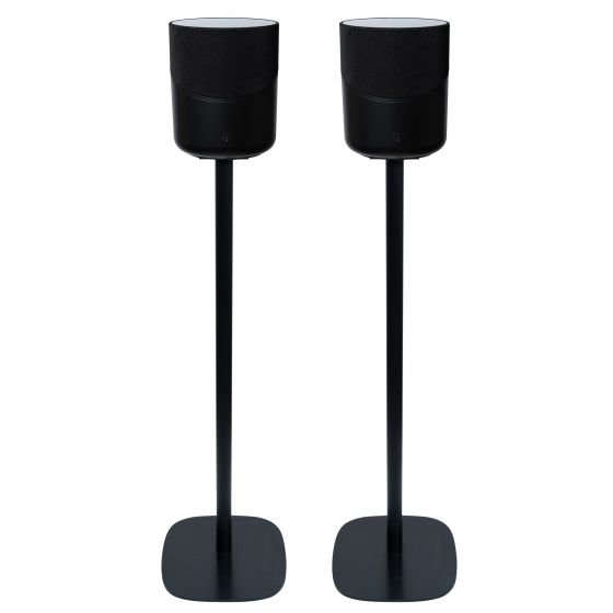 Vebos floor stand Bluesound Pulse M black set