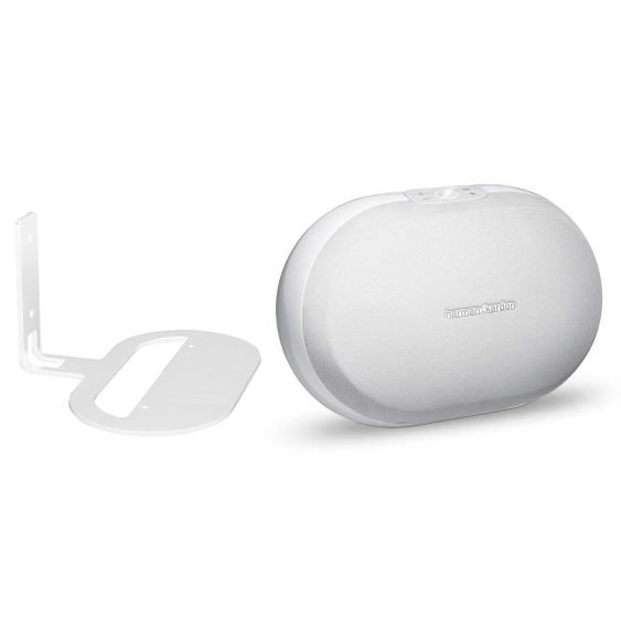 White Vebos wall mount for Harman Kardon Omni 20