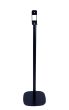 Black Vebos floor stand for Bluesound Pulse Flex