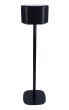 Black Vebos floor stand with Yamaha WX-030 MusicCast