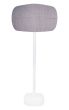 White Vebos floor stand with B&O BeoPlay A6