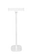 White Vebos floor stand for Ikea Symfonisk horizontal