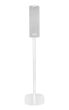 White Vebos floor stand with Ikea Symfonisk vertical
