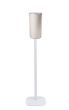 White Vebos floor stand with Samsung R1 WAM1501